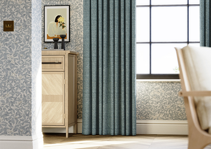 Jakarta, Cerulean - Made to Measure Curtains - Image 5